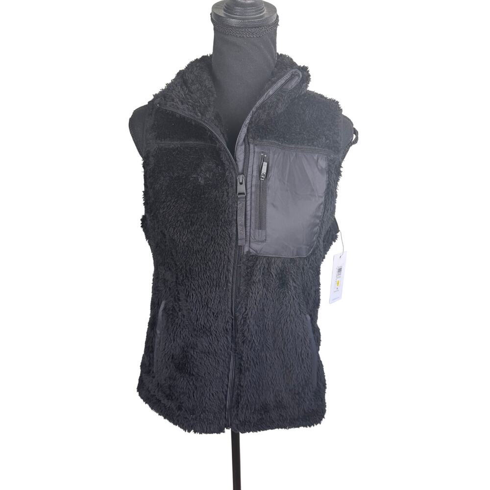 Calvin Klein Performance Women's Sherpa Vest NWT BLACK SIZE M - Picture 5 of 11